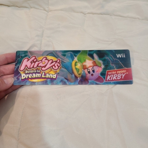 Kirby's Return to Dreamland Lenticular Bookmark 2011 Giveaway - Picture 3 of 5